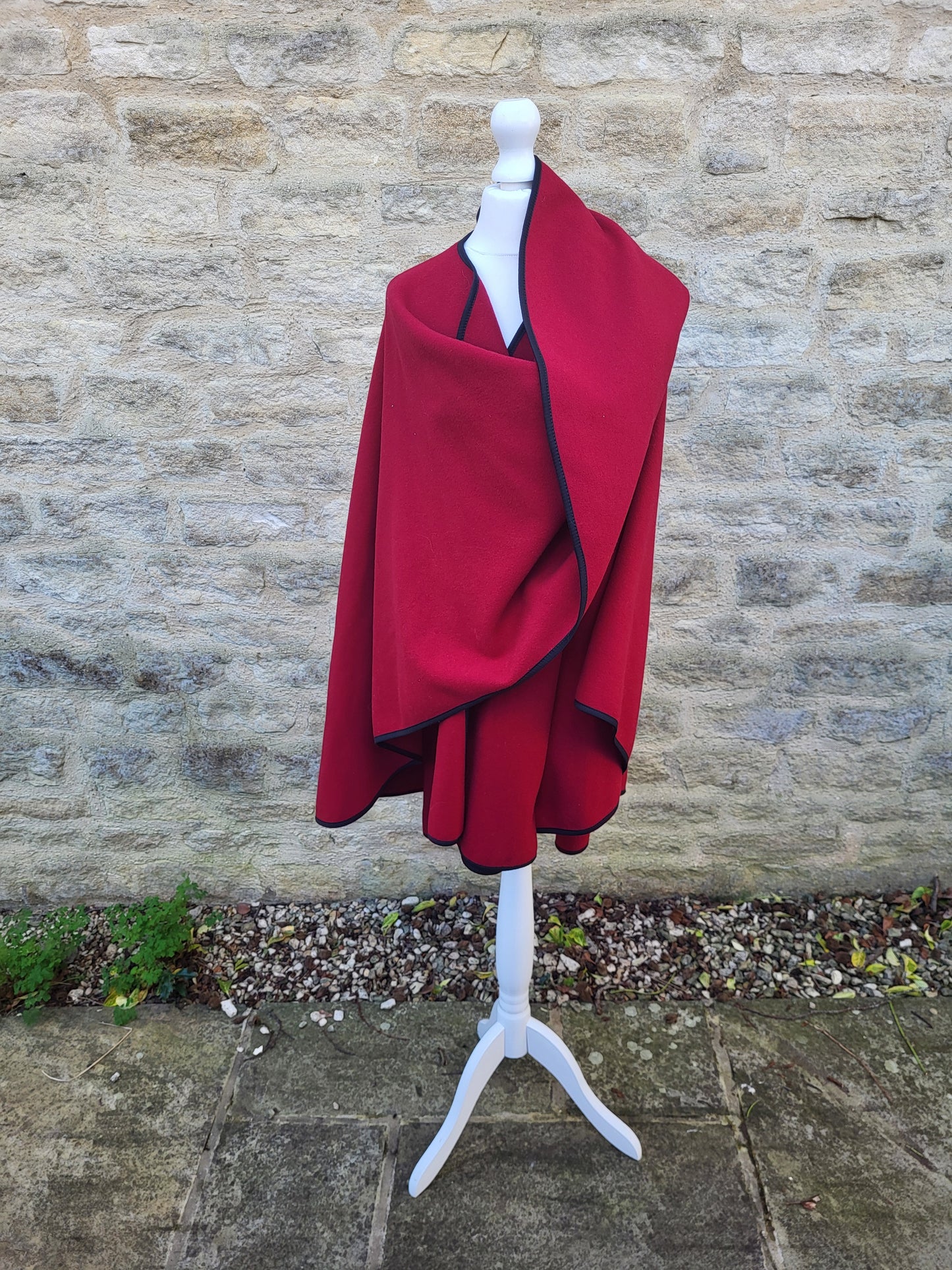 RARE Vintage Yves Saint Laurent Wool Cape