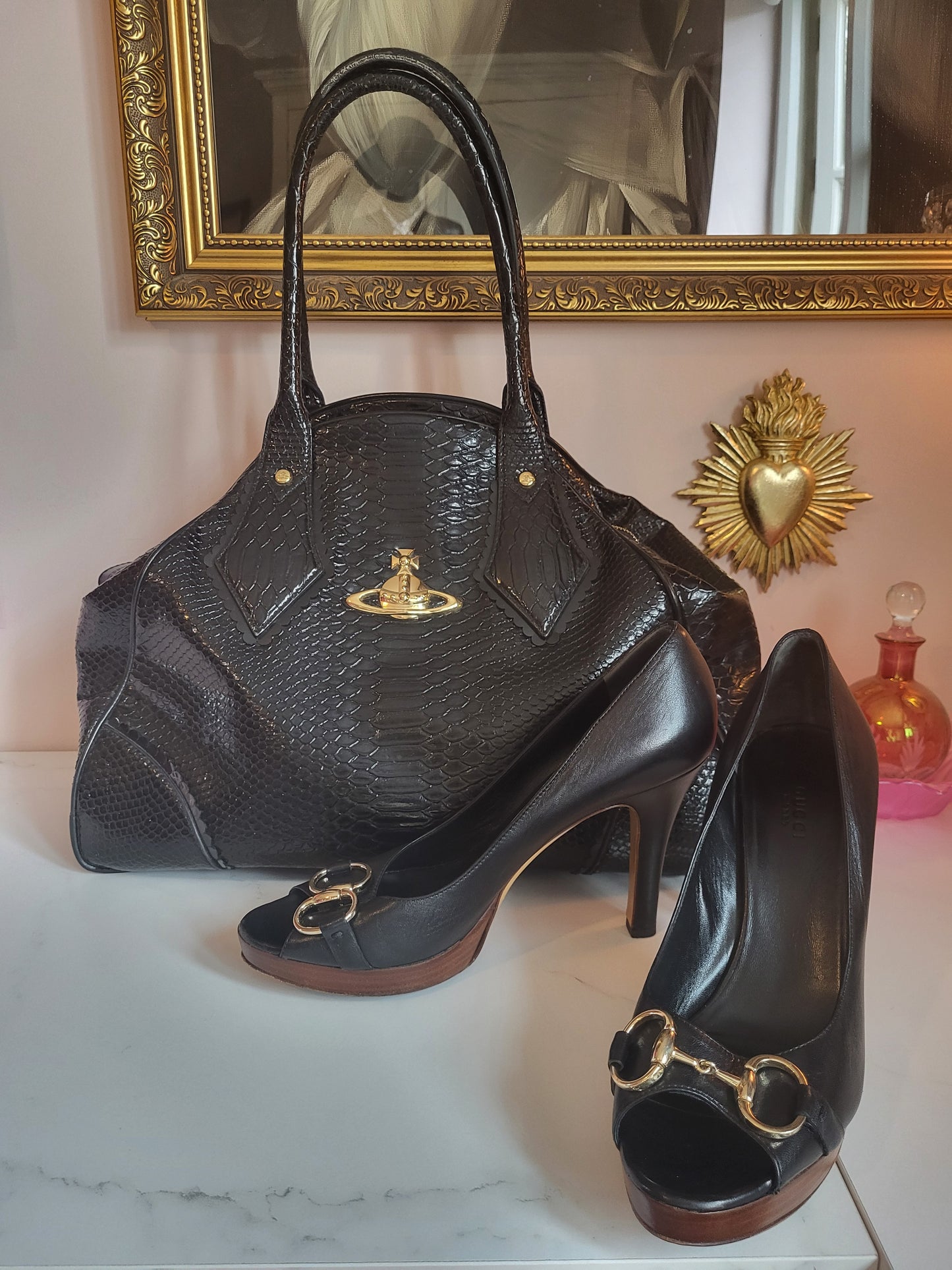Large Vivienne Westwood Orb Handbag