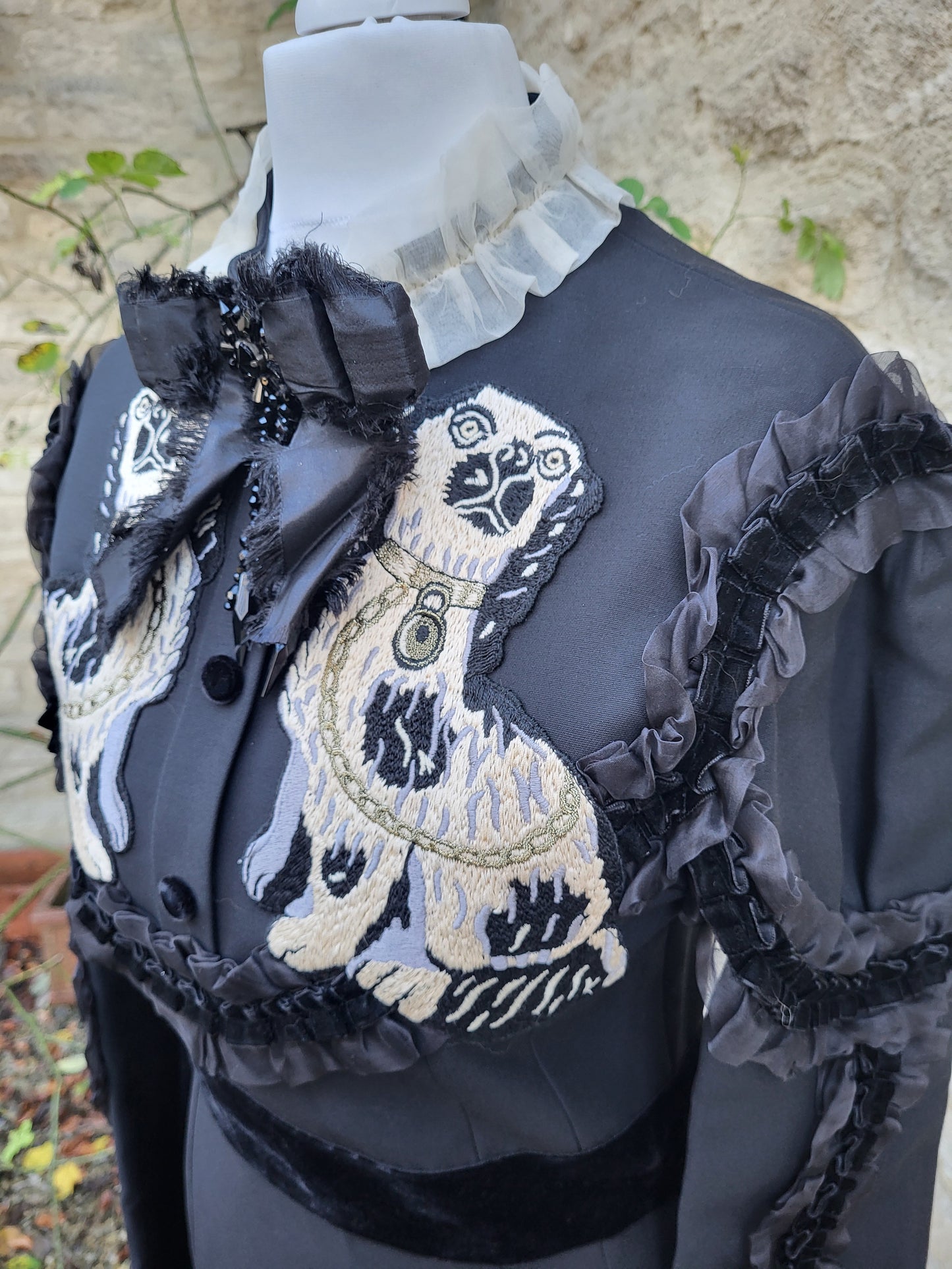 Gucci Alessandro Michele Beaded Bosco & Orso Dress