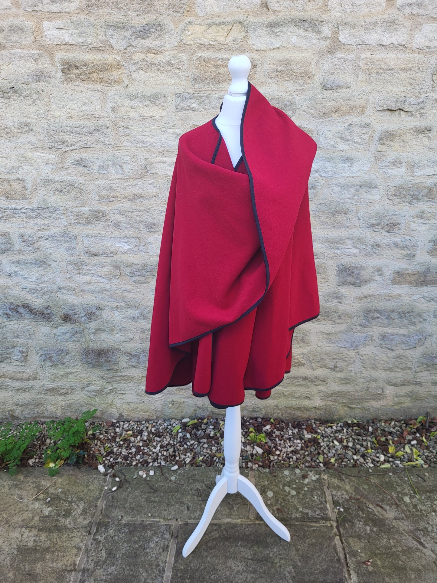 RARE Vintage Yves Saint Laurent Wool Cape