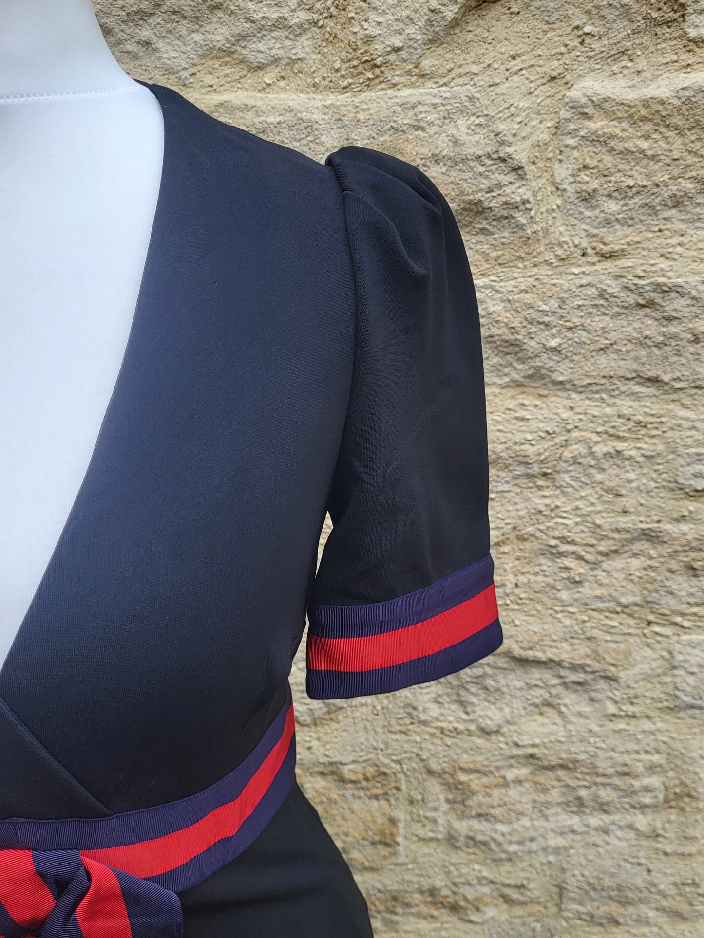 Gucci Alessandro Michele Navy/Black Dress BNWT