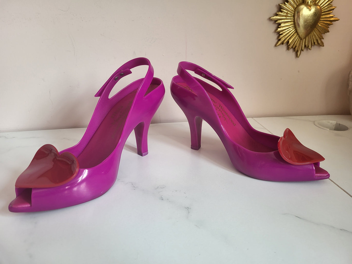 Vivienne Westwood x Melissa Lady Dragon Heart Heels