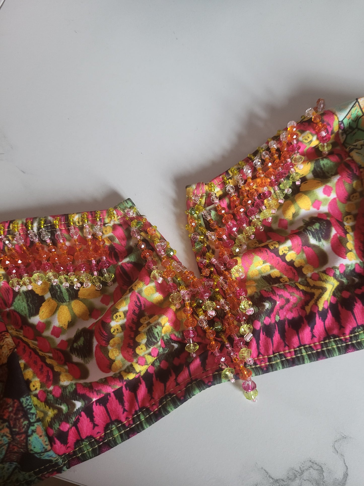 Paradizia Beaded Bandeau Bikini