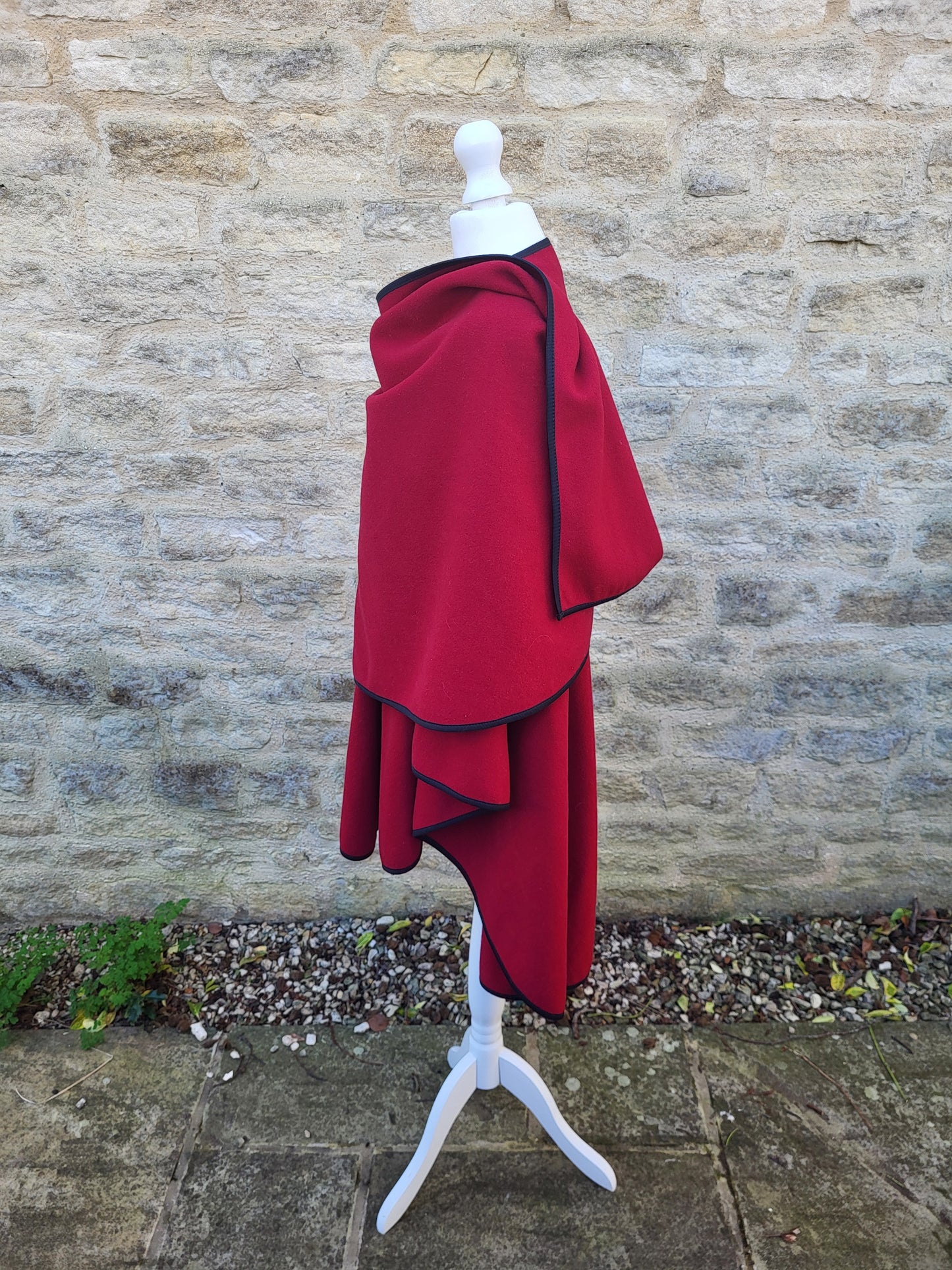 RARE Vintage Yves Saint Laurent Wool Cape