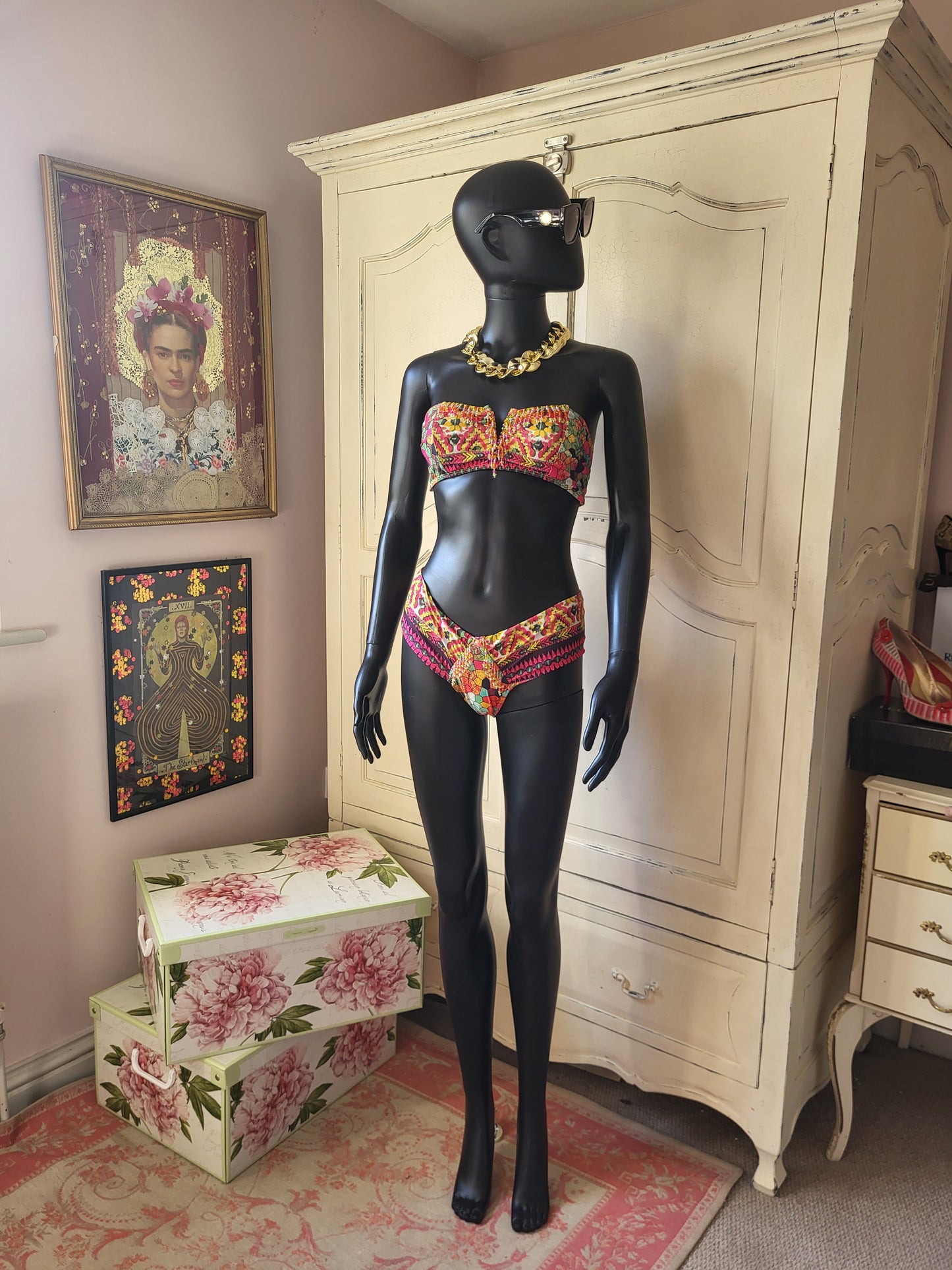 Paradizia Beaded Bandeau Bikini