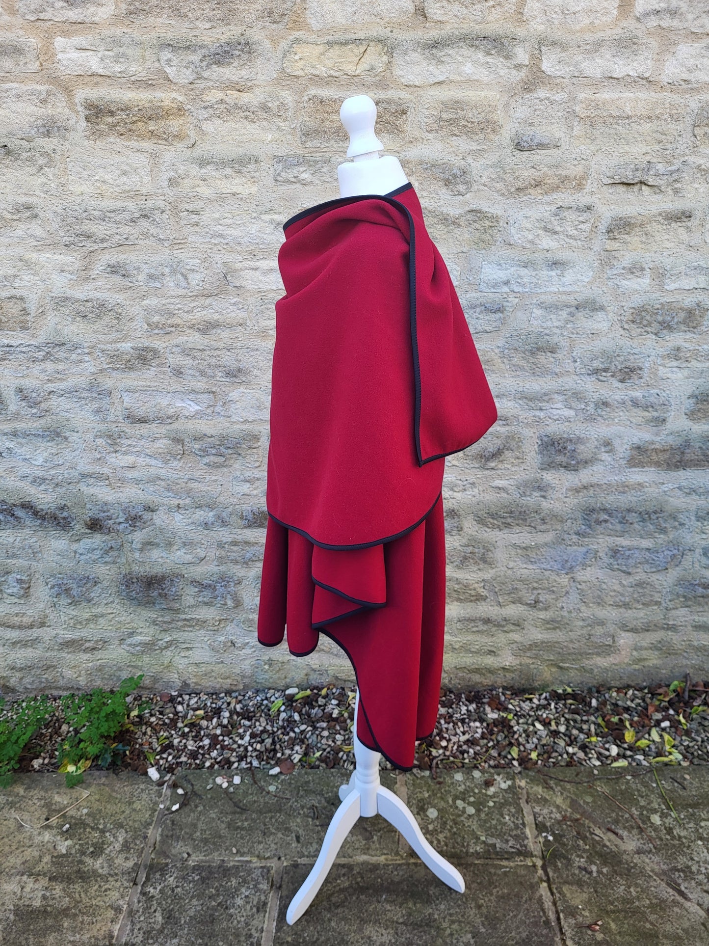 RARE Vintage Yves Saint Laurent Wool Cape