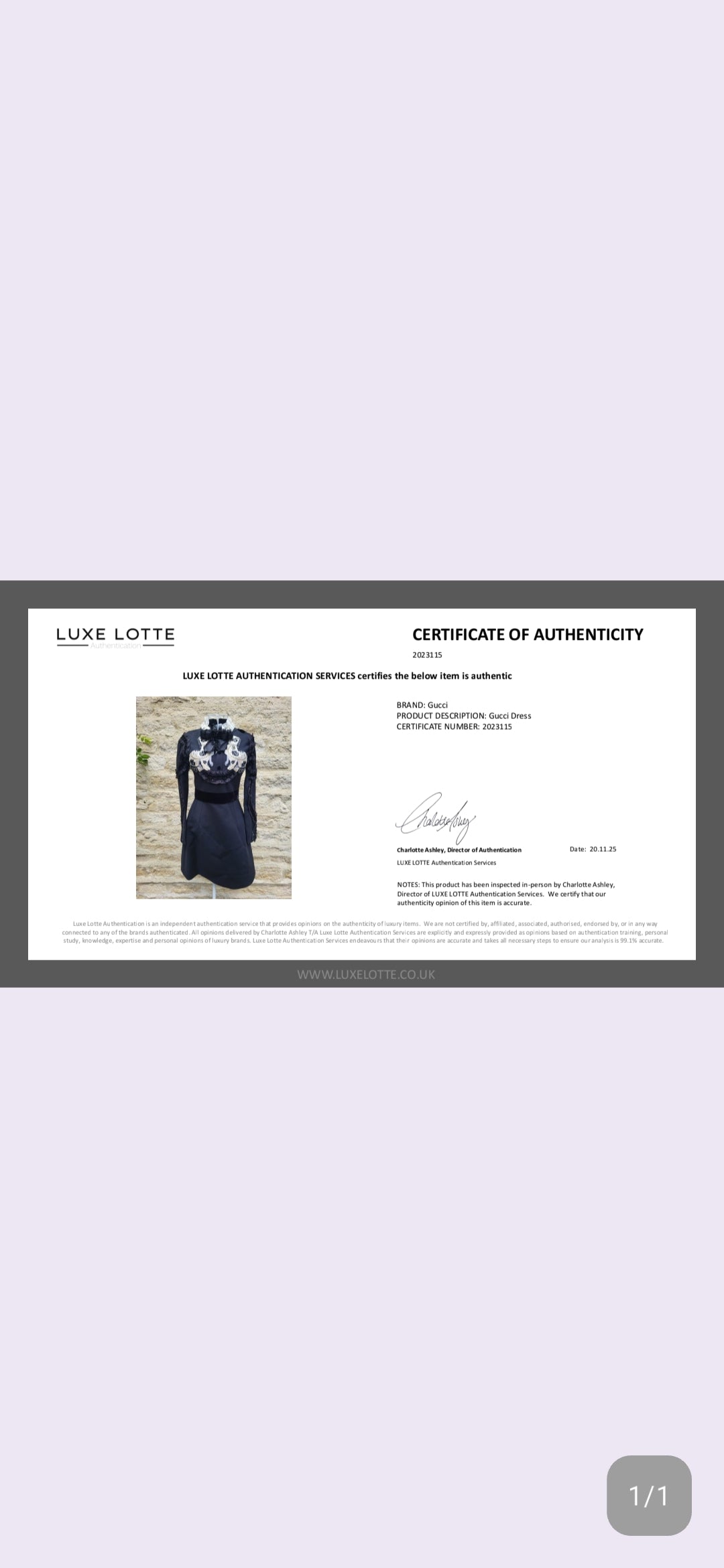 Gucci Alessandro Michele Beaded Bosco & Orso Dress