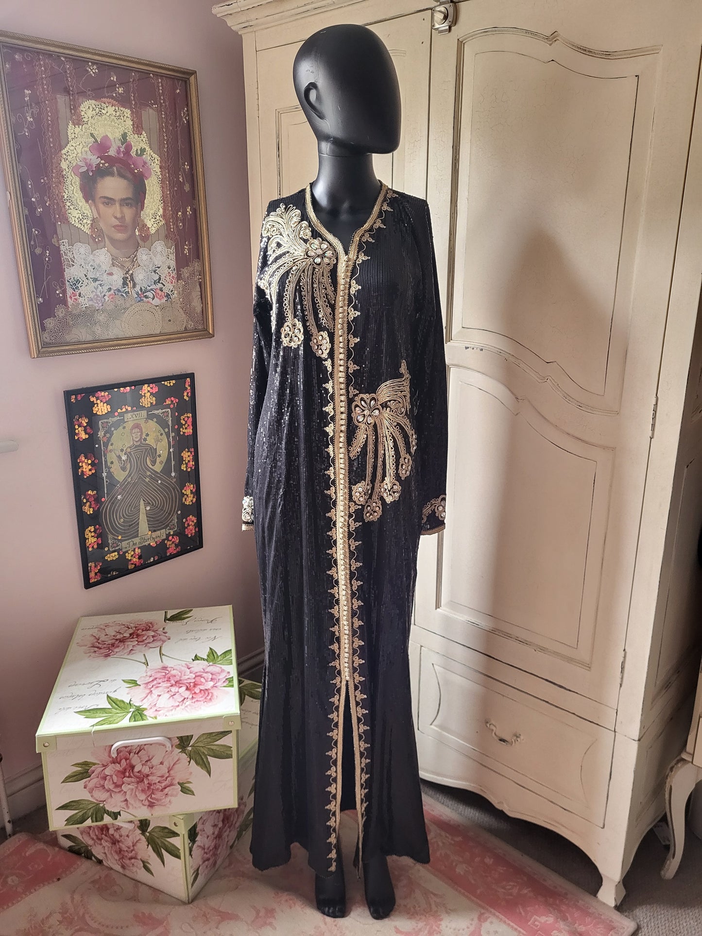Vintage Moroccan Sequin Robe