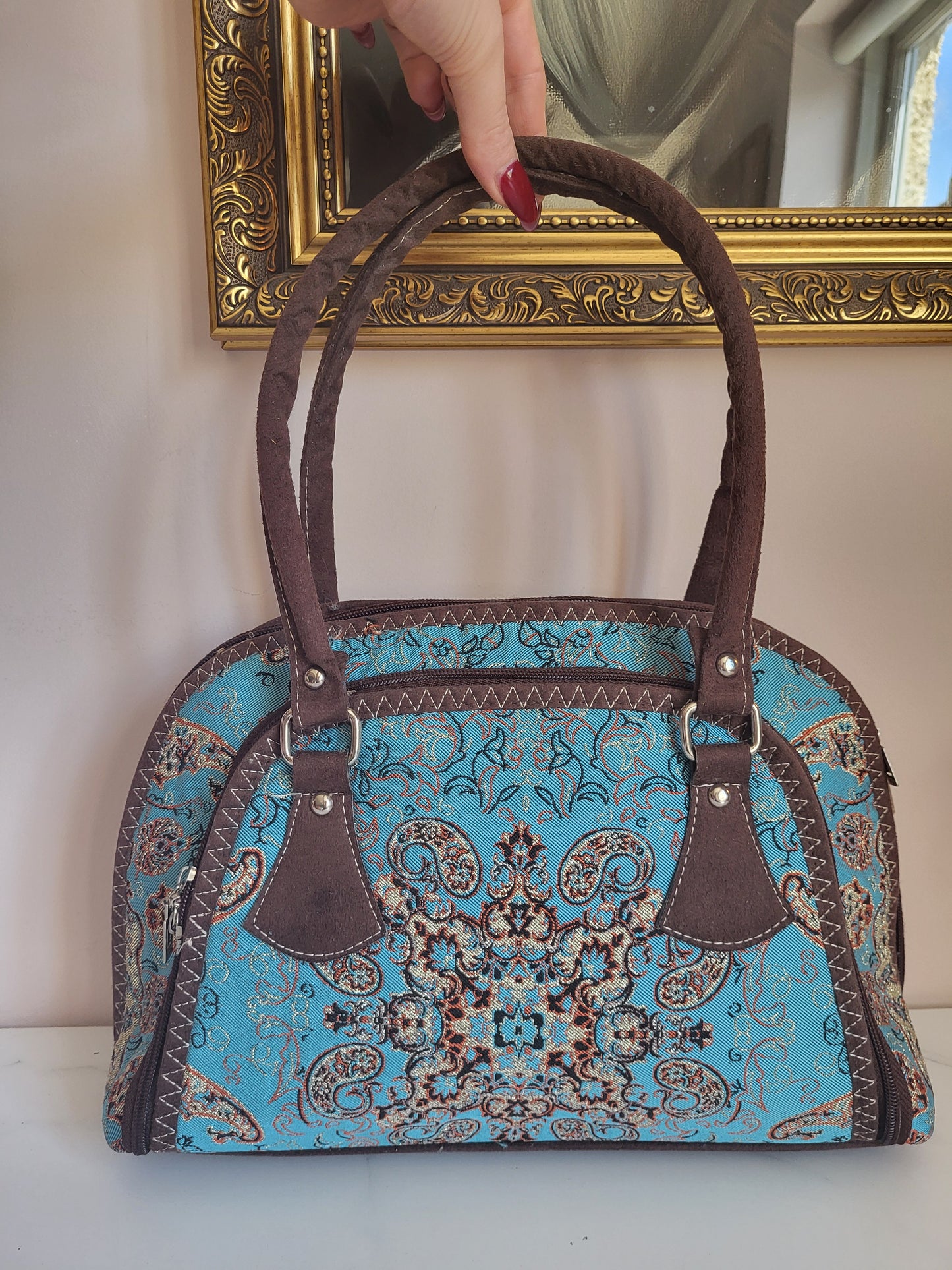 Bohemian Persian Tapestry Handbag