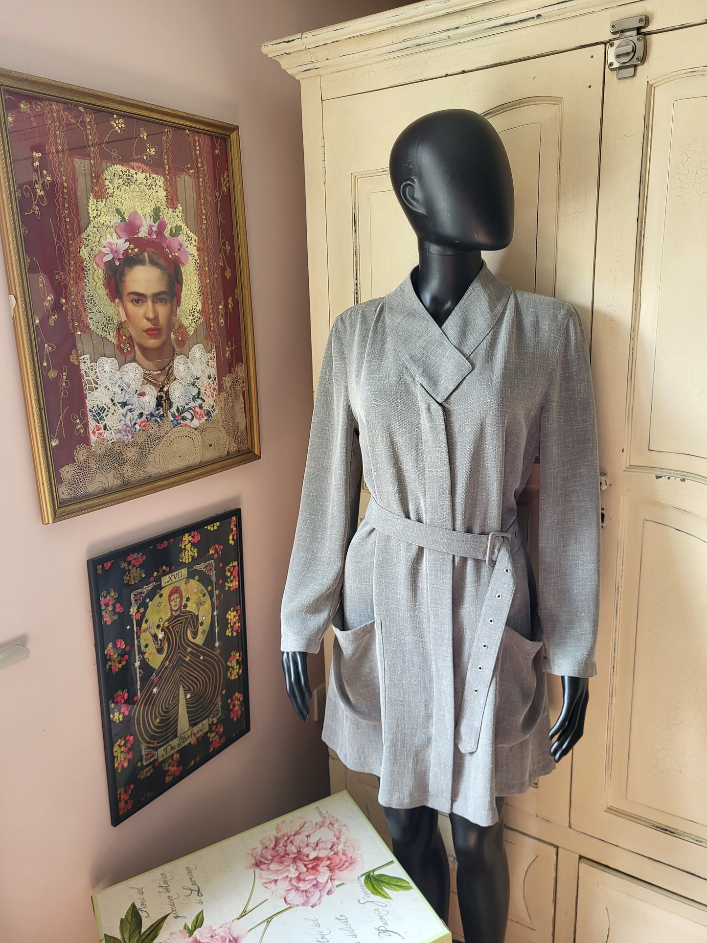 Emporio Armani Belted Jacket Dress