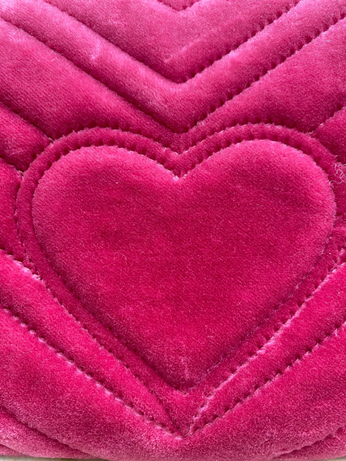 Gucci Crystal Embellished Velvet Marmont Bag