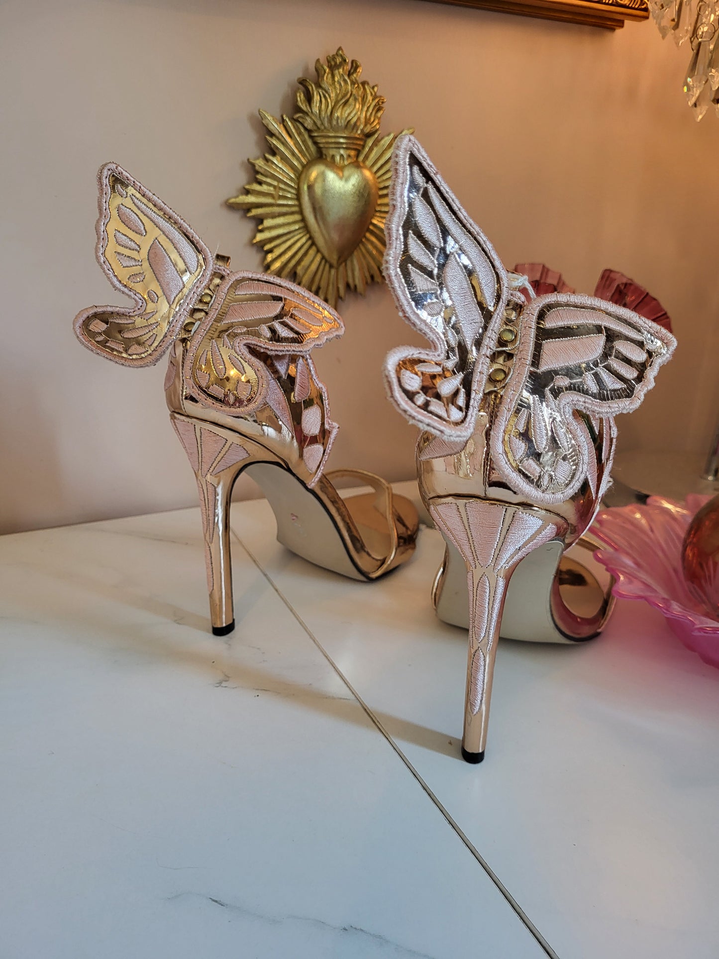 Butterfly Detail Stilettos