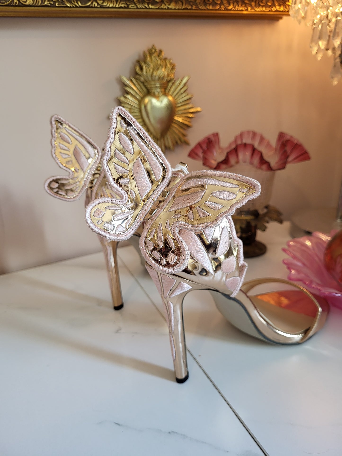 Butterfly Detail Stilettos