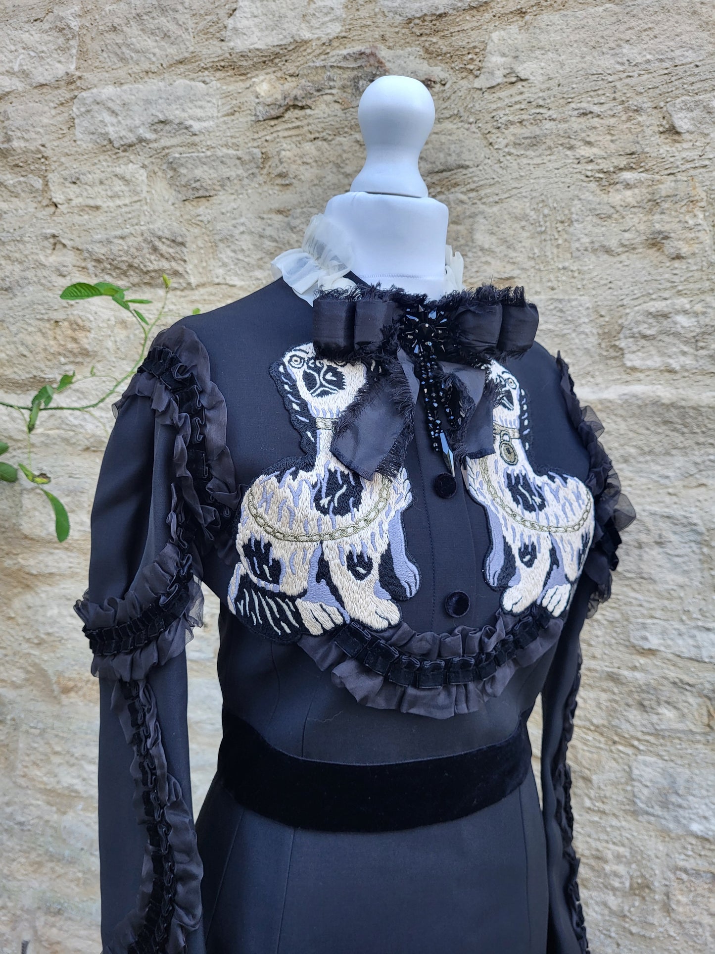 Gucci Alessandro Michele Beaded Bosco & Orso Dress