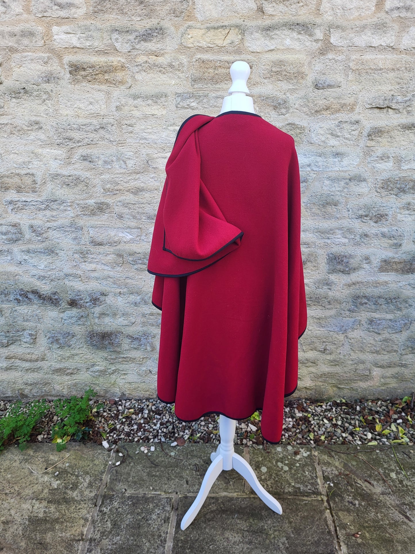 RARE Vintage Yves Saint Laurent Wool Cape